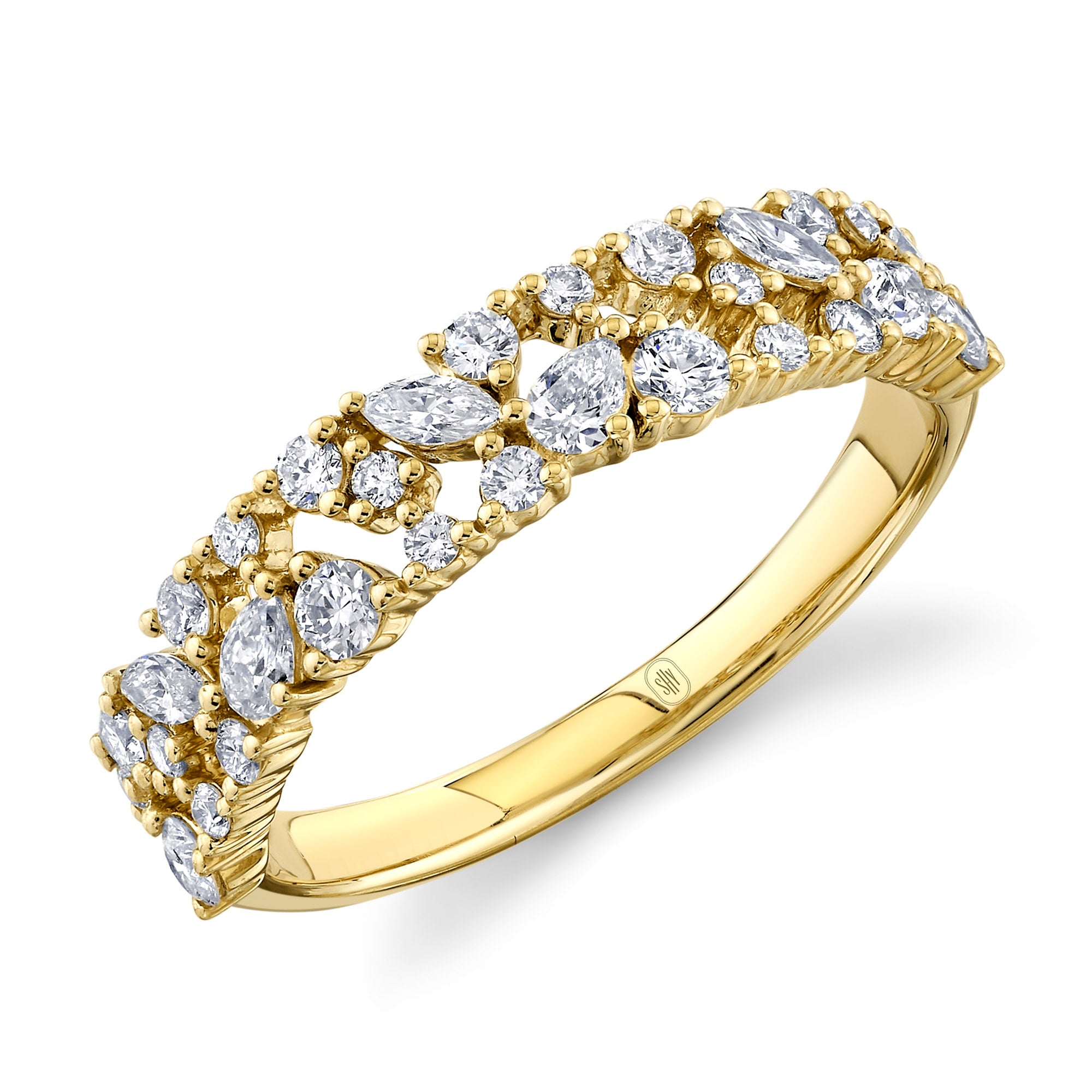 Mixed Shape Diamond Ring