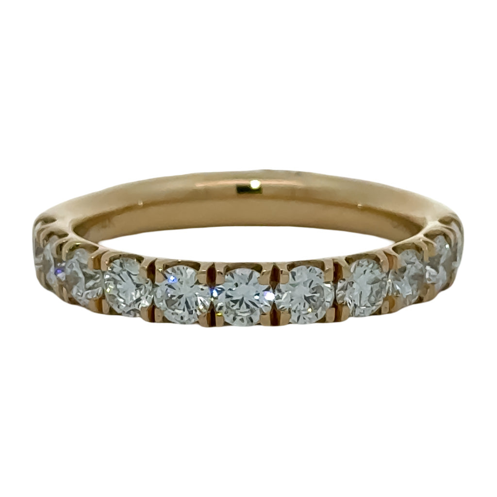 Lab Grown Diamond Half Eternity Band