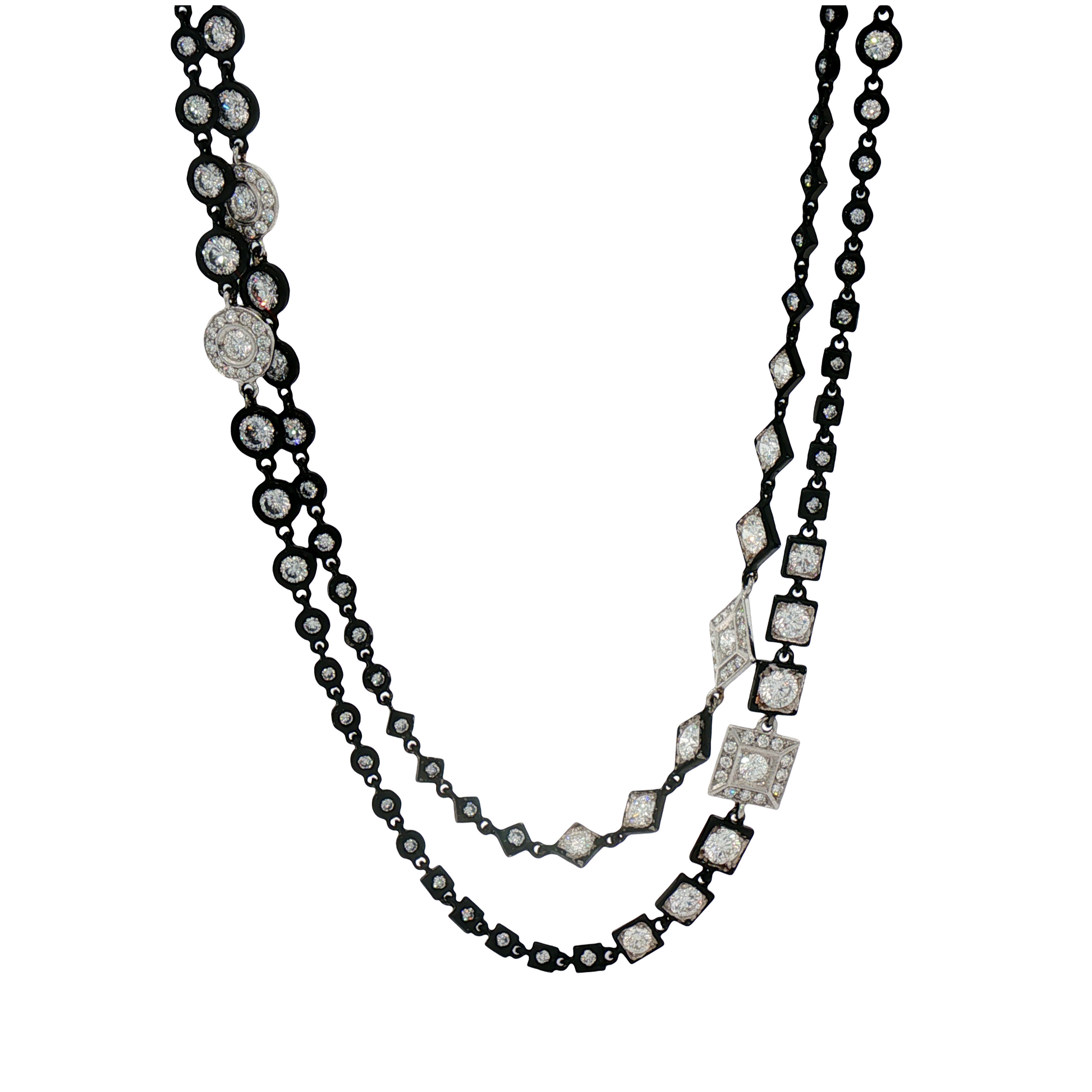 Diamond Rope Necklace