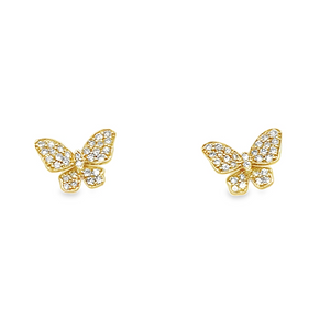 Butterfly Stud Earrings