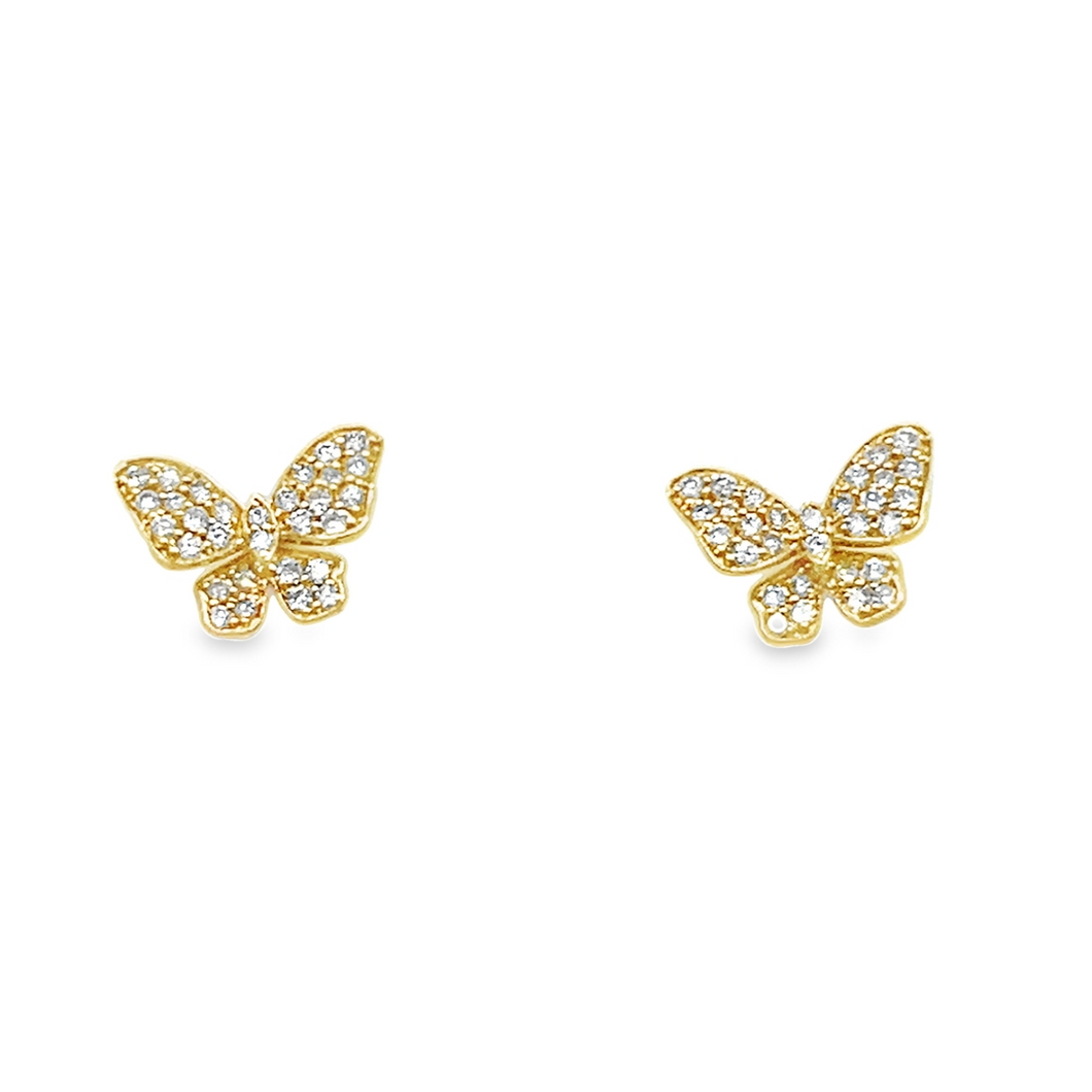 Butterfly Stud Earrings