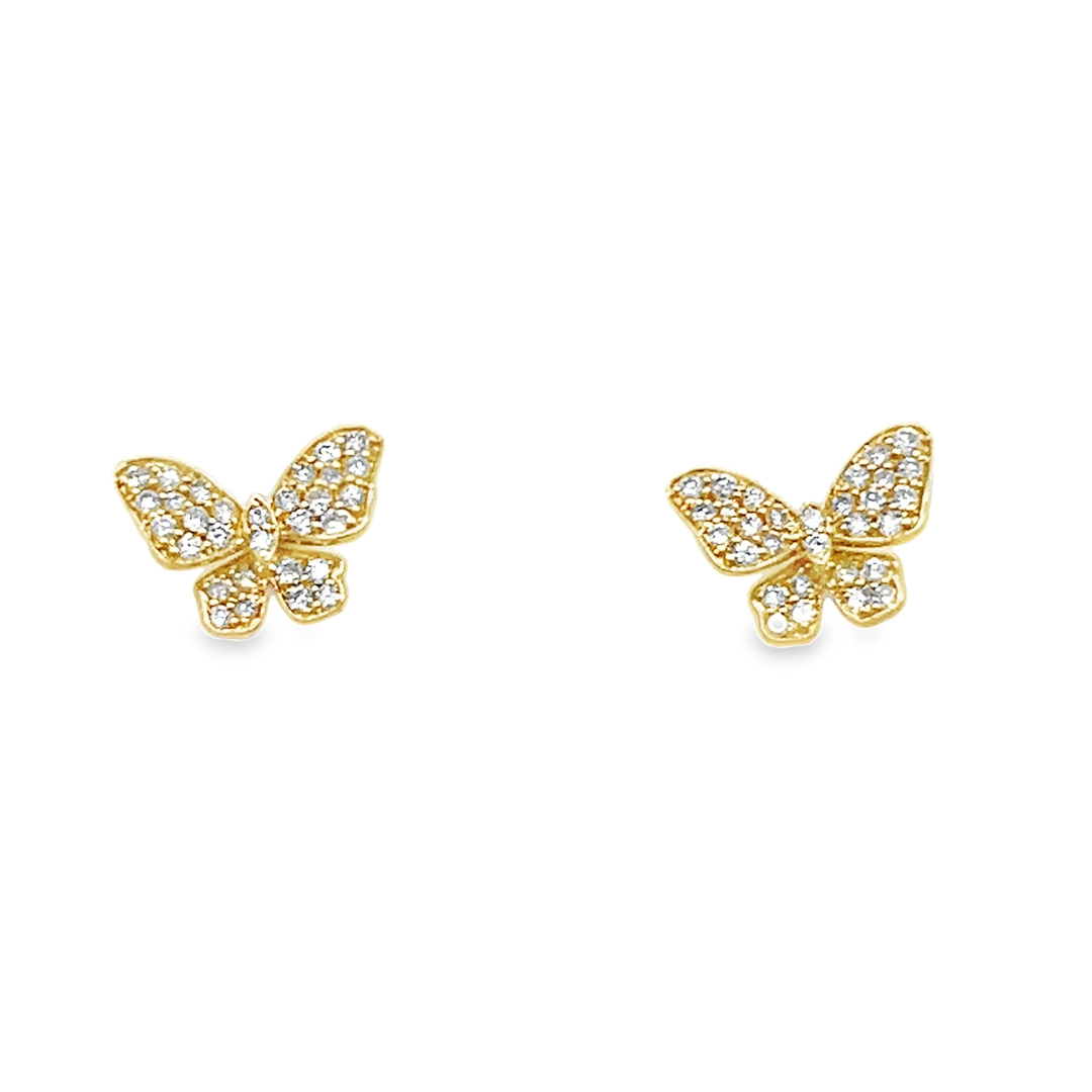 Butterfly Stud Earrings