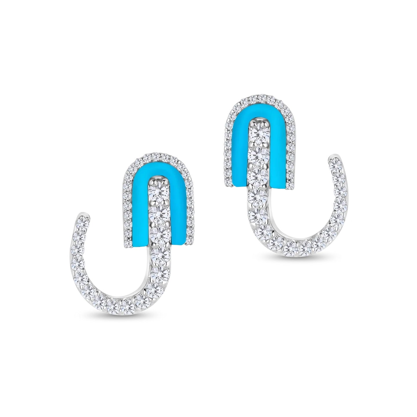 Colored Stone Earring