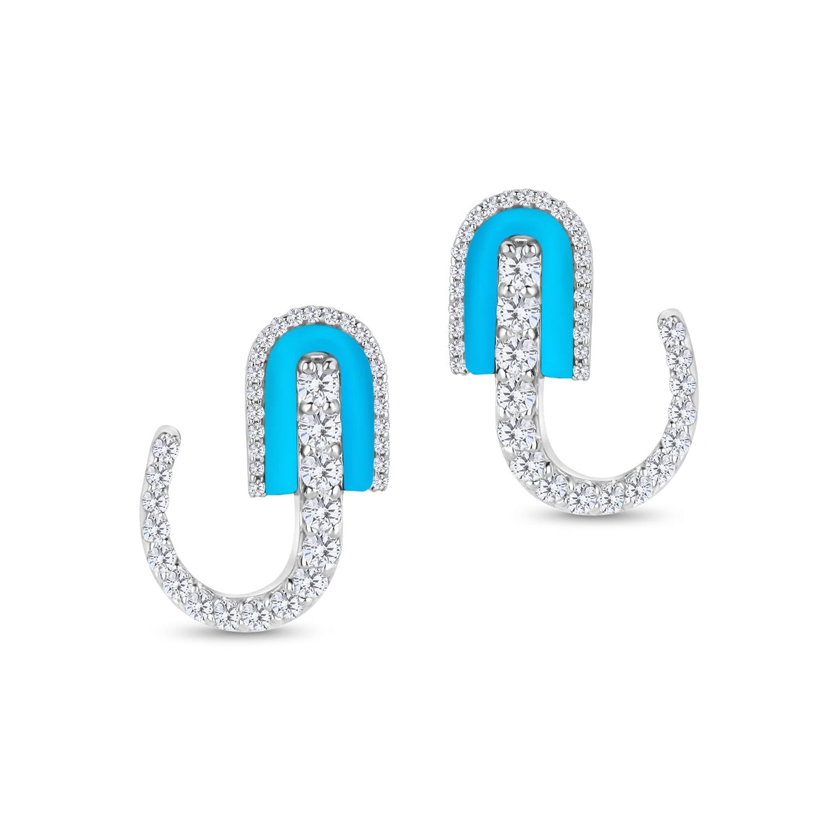 Colored Stone Earring