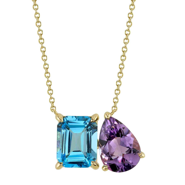 Colored Stone Necklace