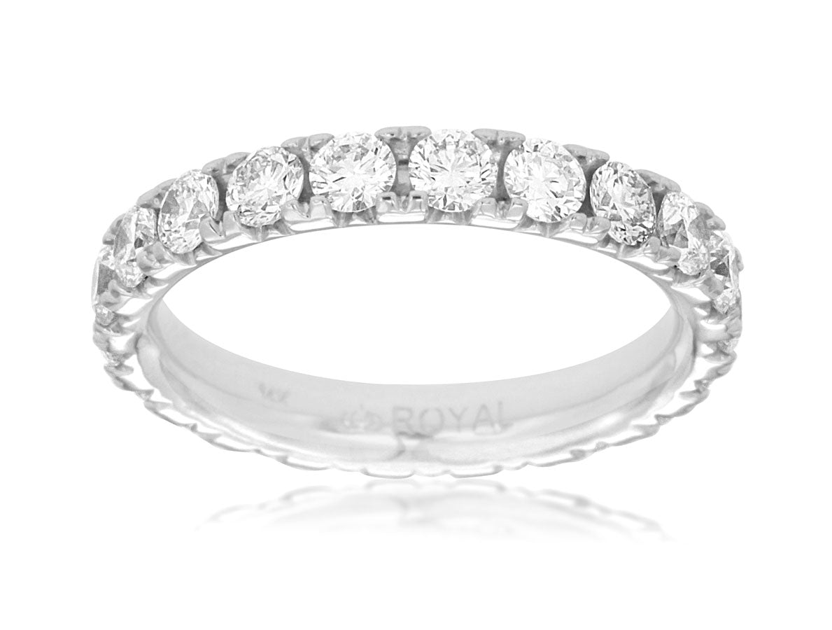 Diamond Wedding Bands  -  Women'