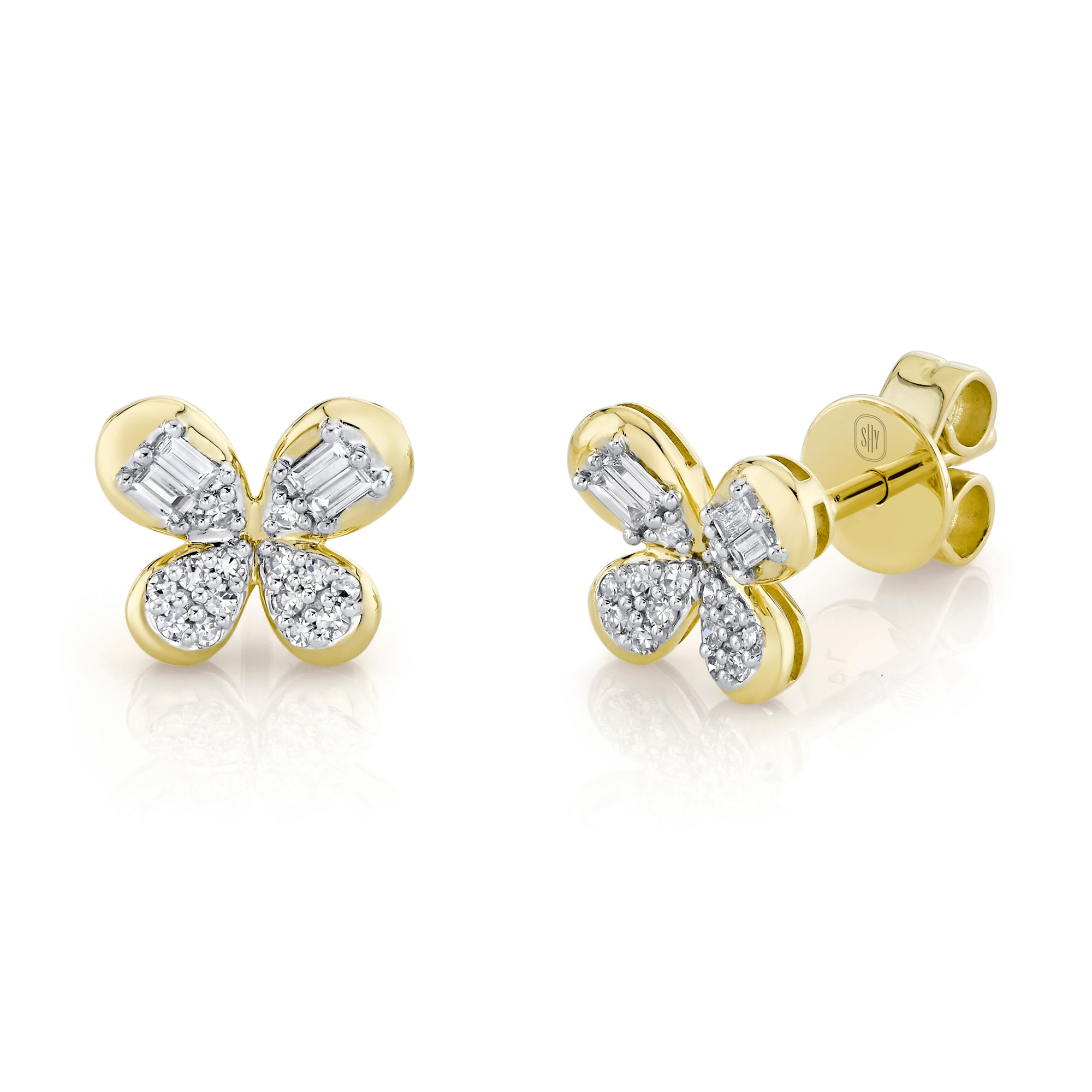 Butterfly Stud