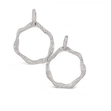 Diamond Hoop Earrings