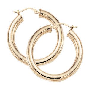 Thick Gold Hoop