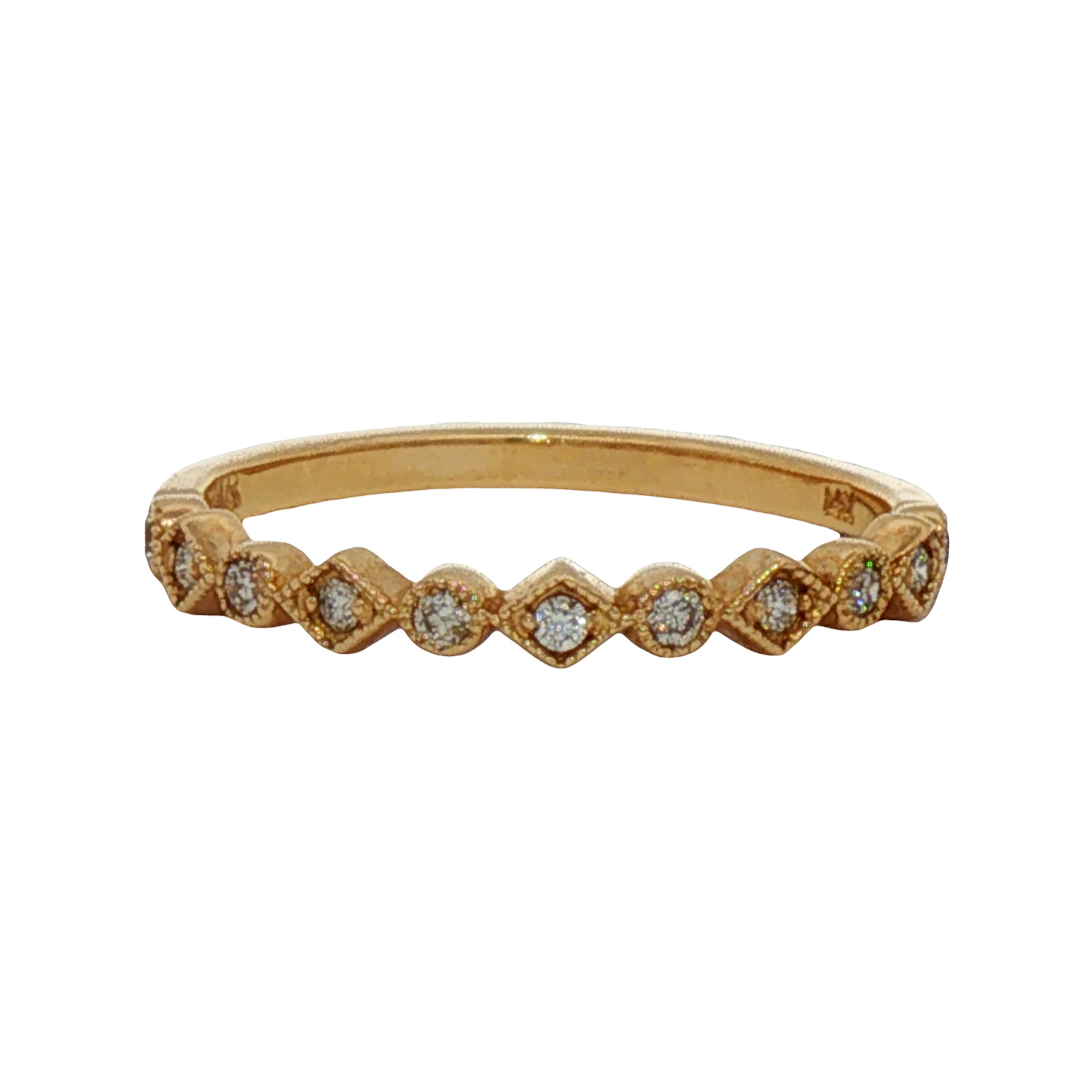 Diamond Wedding Bands  -  Women'
