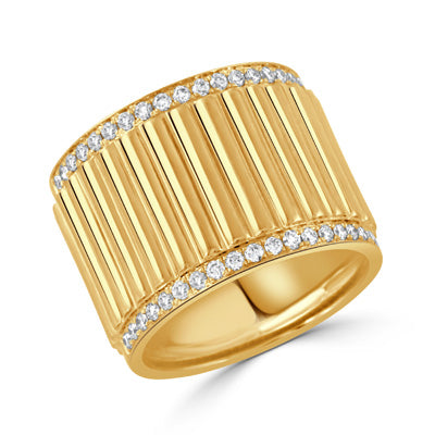 Fluted Wide Band