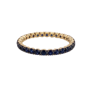 Sapphire Eternity Band