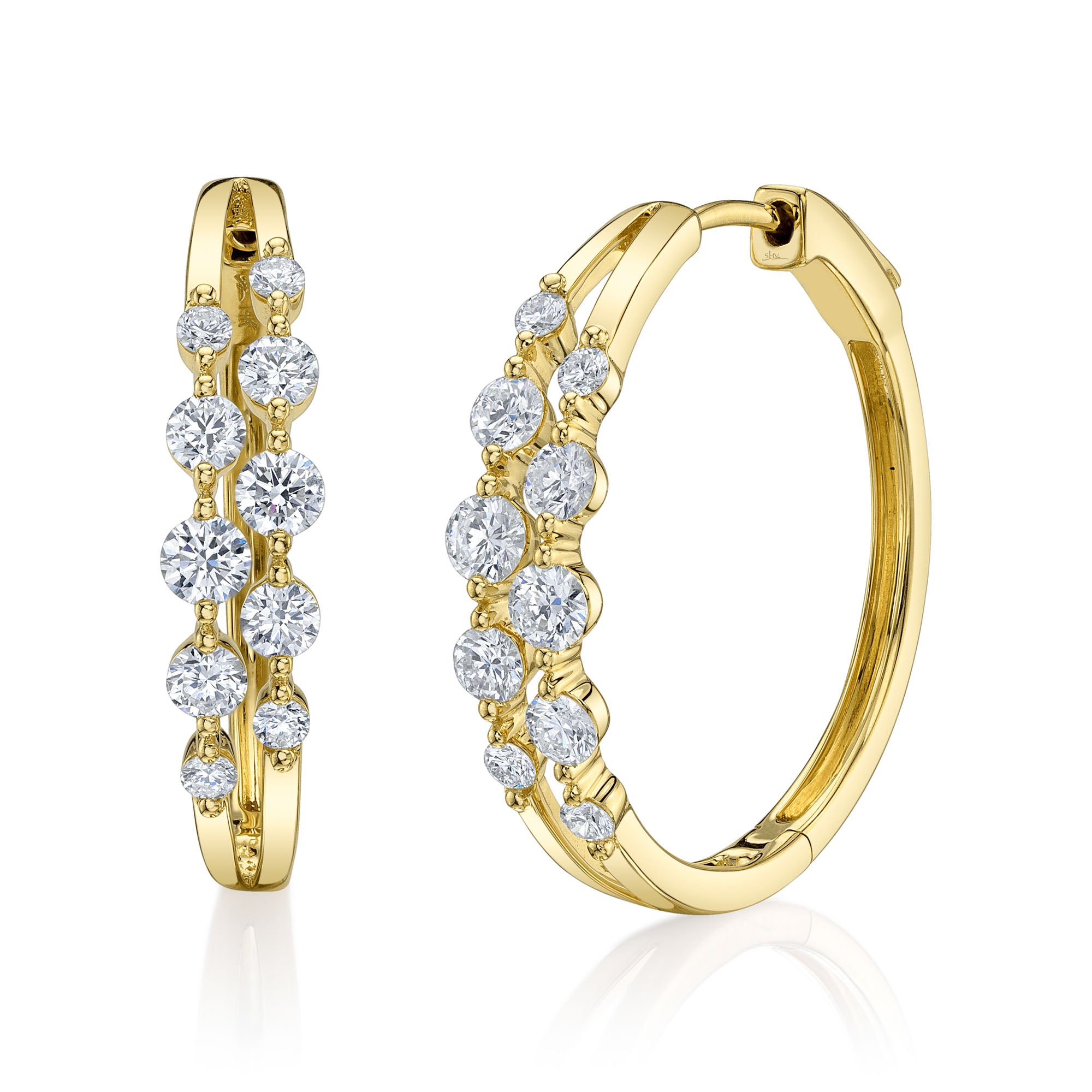 Split Hoop Earrings