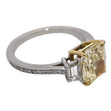 Yellow Diamond Engagement Ring