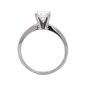 Round Solitaire Diamond Ring