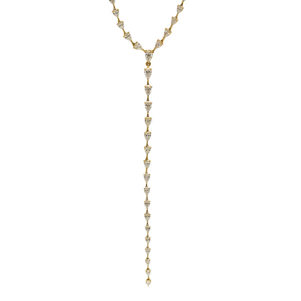 Diamond Lariat Necklace