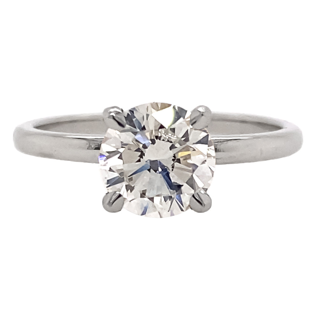 Solitaire Diamond Engagement Ring