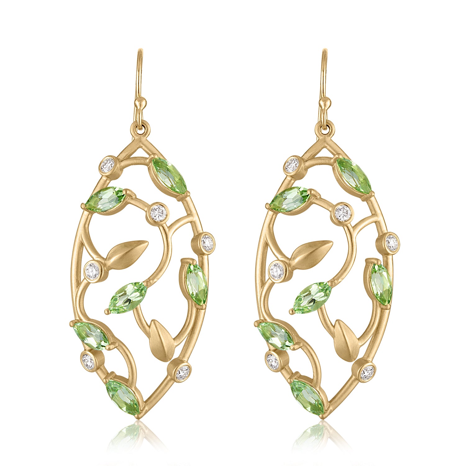 Colored Stone Earring