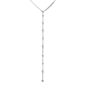 Diamond Lariat Necklace