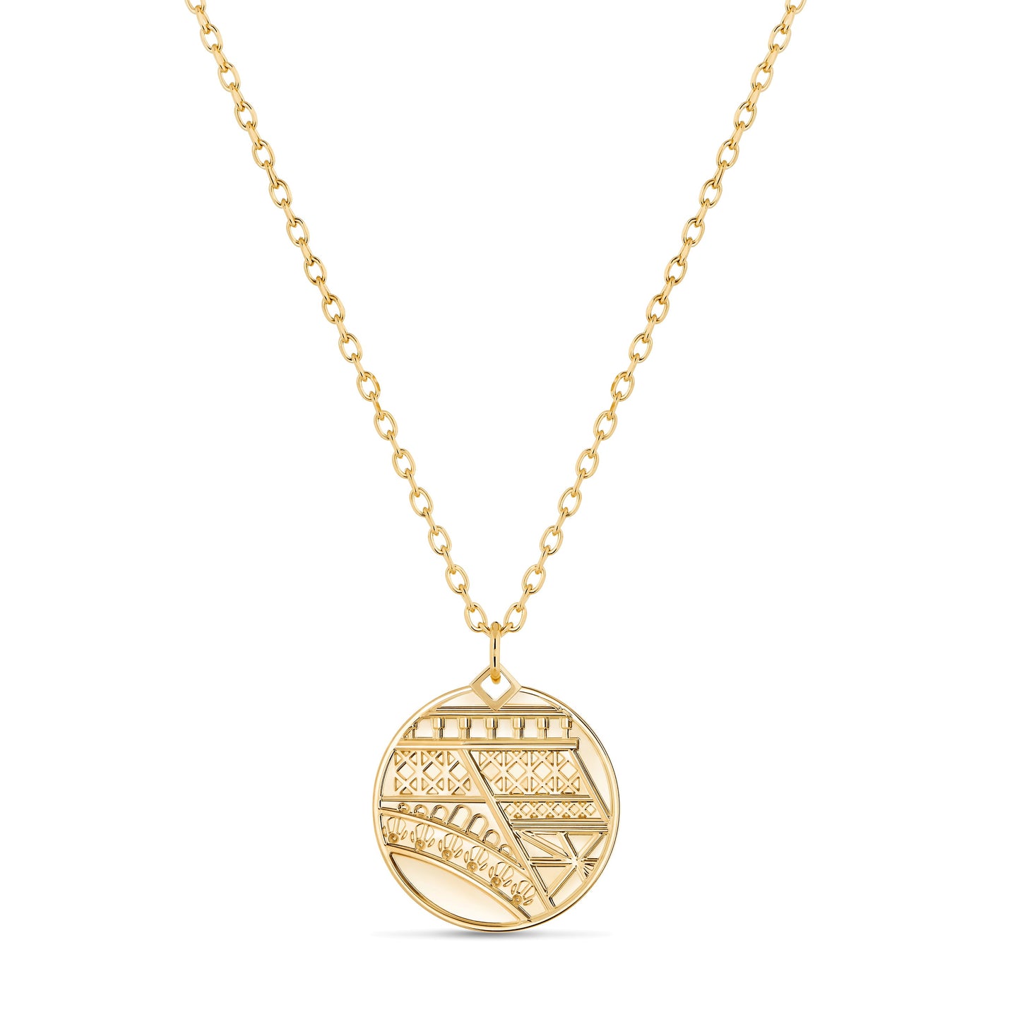 'Paris' Medallion Necklace