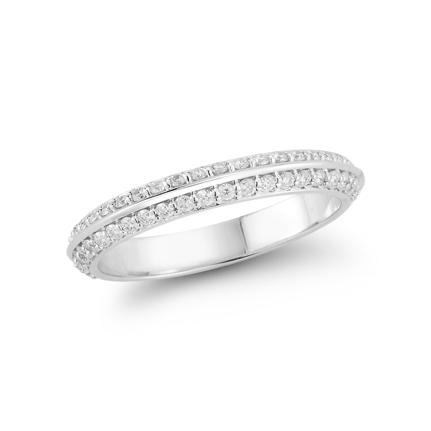 'Bowery' Pave Diamond Band