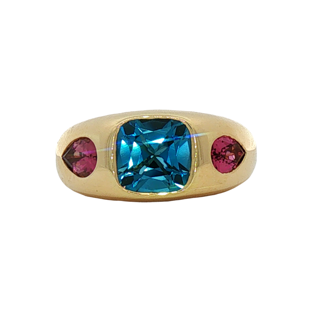 Colored Stone Rings  -  Women'