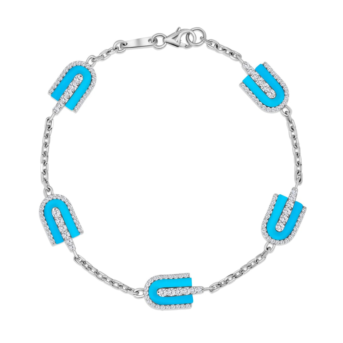 Colored Stone Bracelet