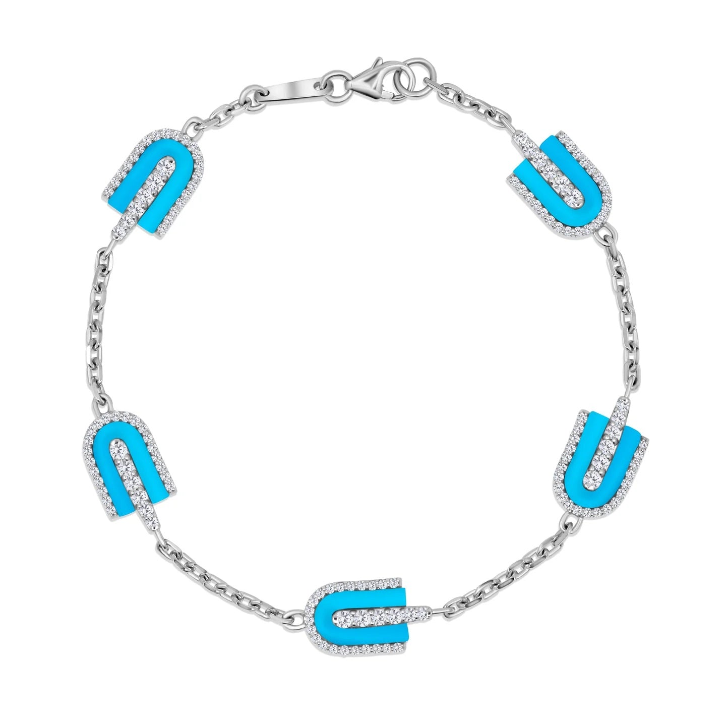 Colored Stone Bracelet