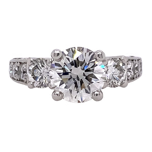 Three Stone Diamond Ring