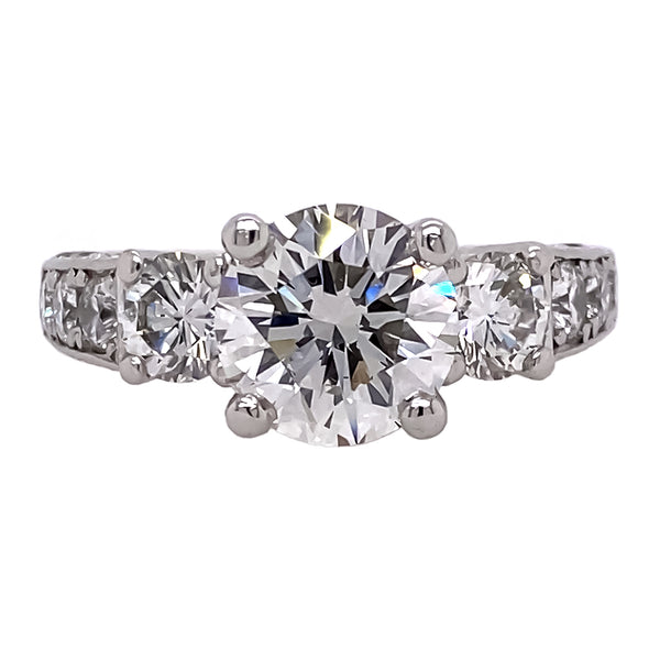 Three Stone Diamond Ring