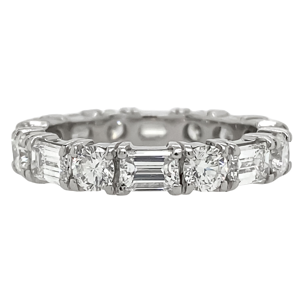 Mixed Shape Diamond Eternity Band