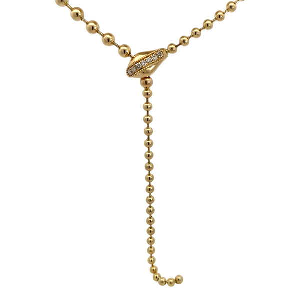 Beaded Lariat Snake Chain