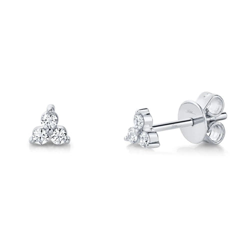 Diamond Cluster Stud