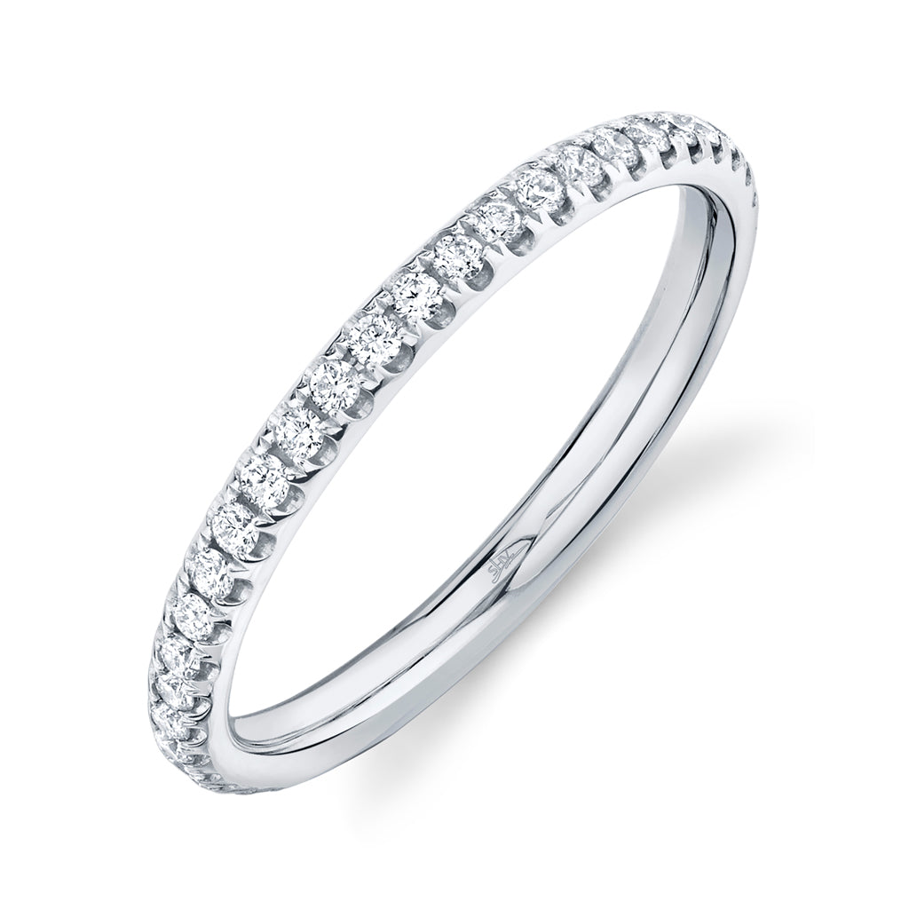 2.3mm French Cut Eternity Band