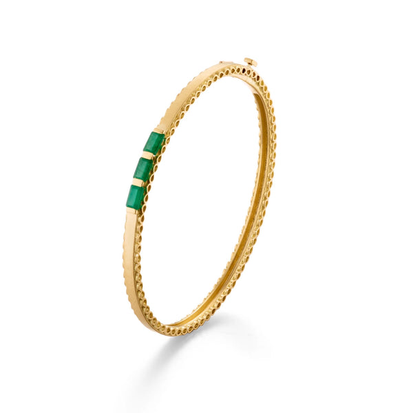 Emerald Stone Bracelet