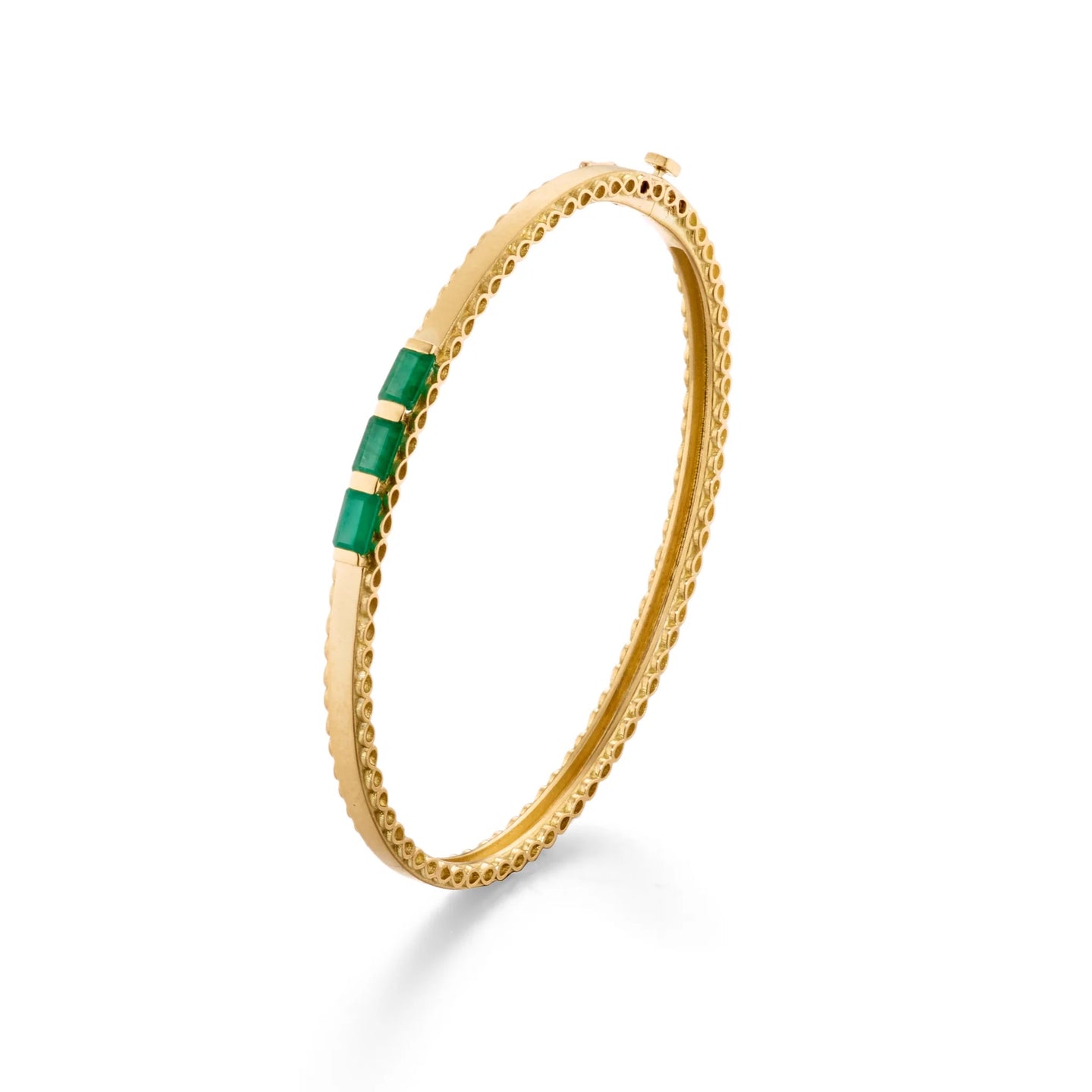 Emerald Stone Bracelet