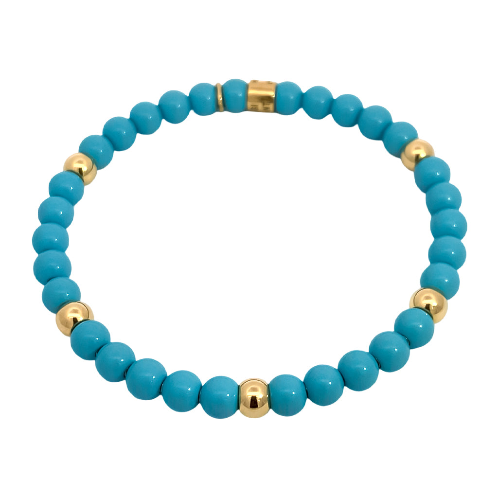 Ceramic & Enamel Bracelet