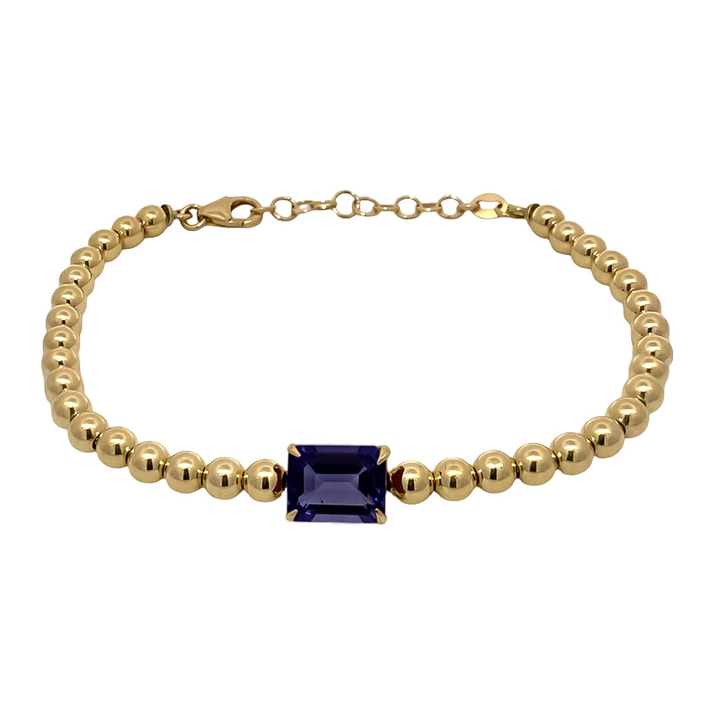 Colored Stone Bracelet