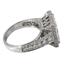 Halo Princess Cut Diamond Ring