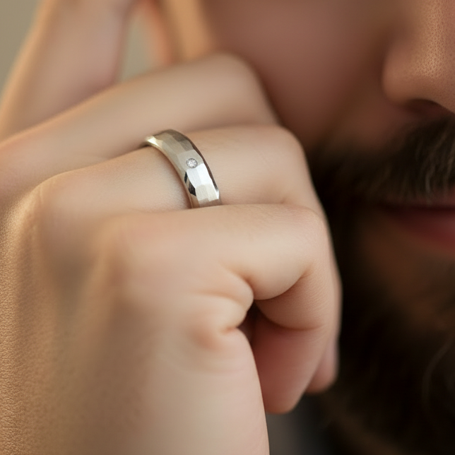 WEDDING BANDS FOR HIM