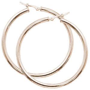 Round Hoop Earring