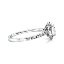 Oval Halo Diamond Ring