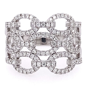 Triple Band Diamond Ring