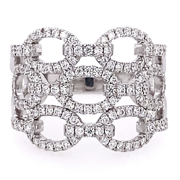 Triple Band Diamond Ring