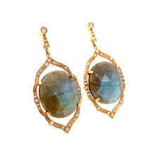 Labradorite Drop Earring