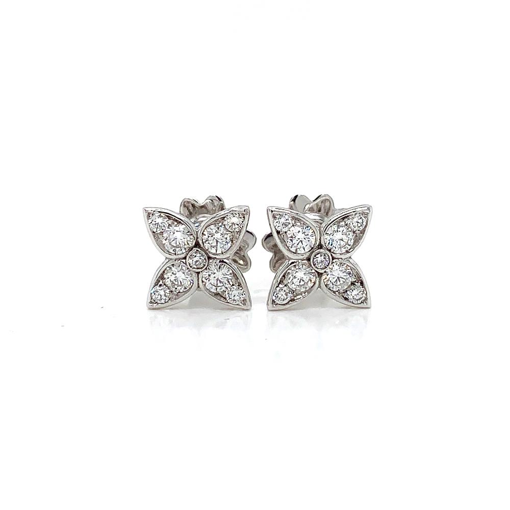 Diamond X Earrings