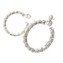 Diamond Hoop Earring