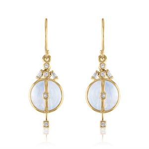 Moonstone Drop Earrings