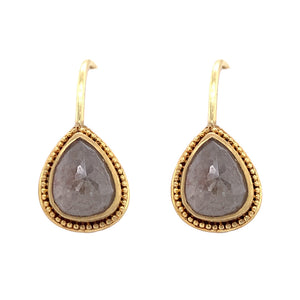 Champagne Teardrop Earrings