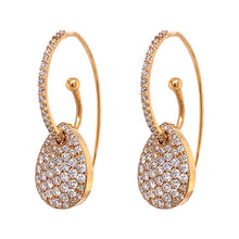 Diamond Teardrop Earring